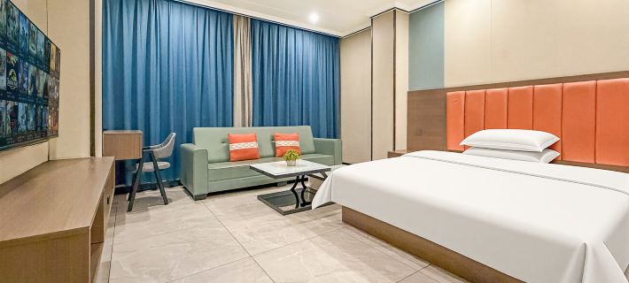 Xiehou Holiday Hotel (Zhongwei Shennong Pedestrian Street) Hotels in Jiahe