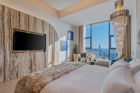 Gao Yin · Yundi Skyline Luxury Residences (Kunming Tongde Plaza Baiyun Road Metro Station Branch) Отели рядом с достопримечательностью «Southwest Forestry University Bailong Campus»