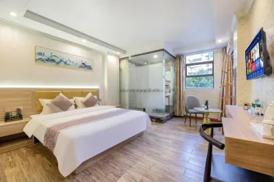 Jiangmen Weimei Boutique Apartment (Siqian Wanhui City) Hotels near Chenchong Ferry