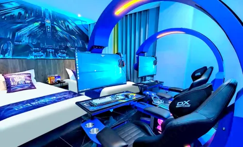 New Jingjie Electronic Tender Theme Hotel (Beijing Sihuidong Subway Station)