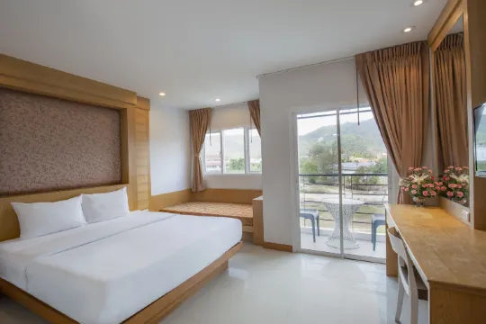 ห้องพรีเมี่ยมพร้อมระเบียง