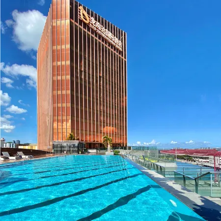 Zhuhai Longzhuda International Hotel (Gongbei Port Railway Station Branch) Отели рядом с достопримечательностью «Пограничный переход Gongbei»