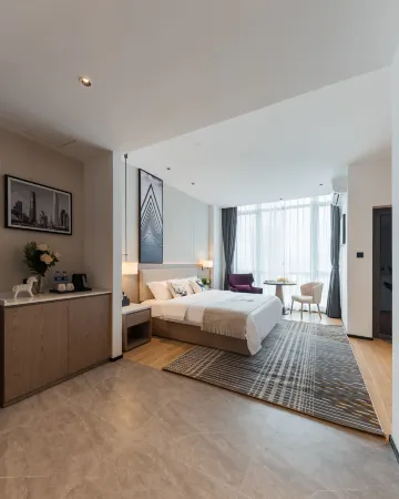 livetour International Apartment (Guangzhou Greenland Central Plaza Shenzhou Road Subway Station)
