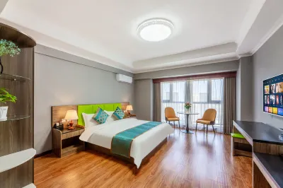 Rujia Ruibaiyun Hotel (Shijiazhuang Xin Railway Station Tatan) Hotel di Shijiazhuang