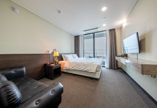 영종도 일몰 전경