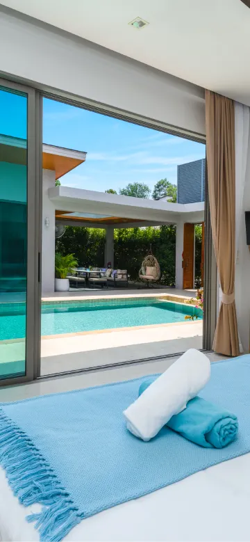 วิลล่า 4 ห้องนอนพร้อมสระว่ายน้ำ