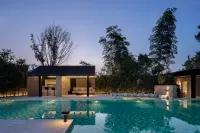 安吉·翻翻マナーハウス·秘湯Resort hotel - プライペートプール
