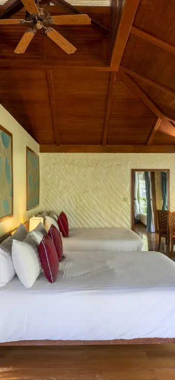 Premium Deluxe Cabana Garden View - Double Double