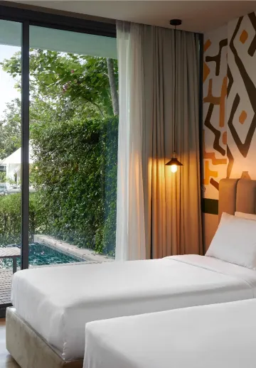 ห้องสวีทสามห้องนอนพร้อมพลันจ์พูล