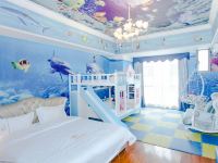 钧玺主题式酒店公寓(广州万达汉溪长隆地铁站店) - 家庭城堡滑梯三床房