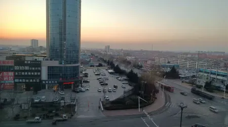 Lanmei Apartment Отели рядом со станцией Junan Railway Station