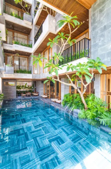 โรงแรมบอนนี่บูทีคดานัง โรงแรมใกล้หาด Non Nuoc Beach