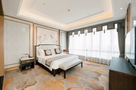Changxing Xin Heng Art Hotel Отели рядом с достопримечательностью «Changxing Badujie Scenic Area»