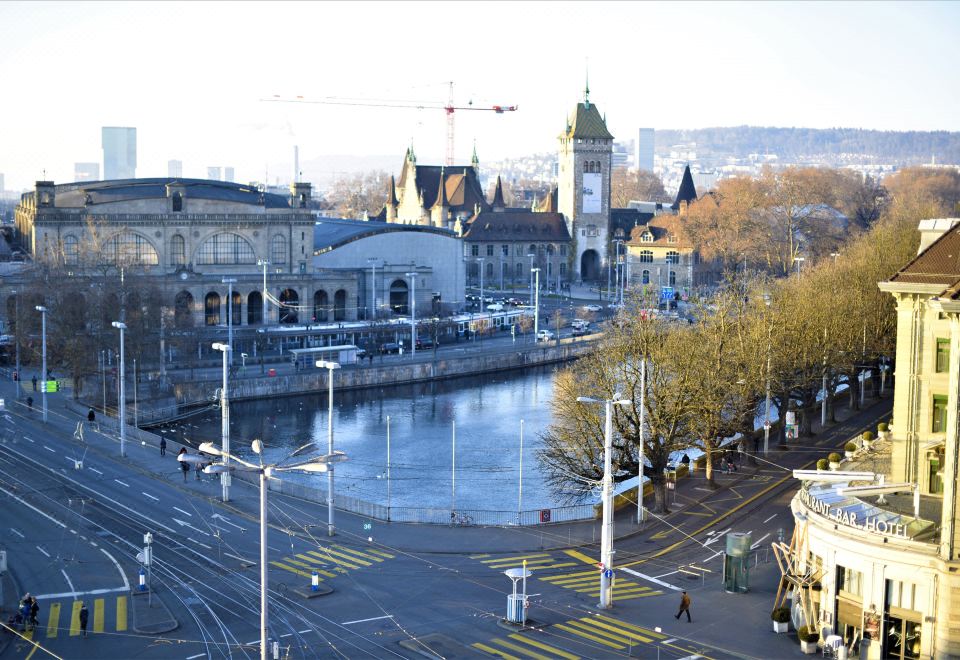 호텔 리맛호프의 로비 또는 리셉션