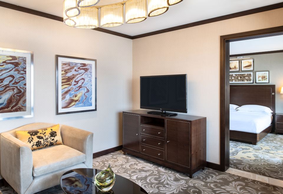 쉐라톤 두바이 크리크 호텔 수영장