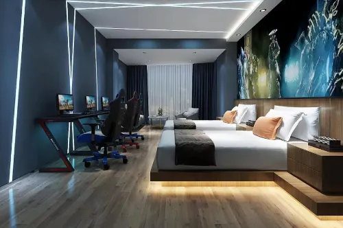 Yueta X E-sports Hotel (Guangzhou Yongtai Baiyun Avenue North Subway Station)