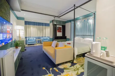 Meihao Boutique Hotel (Shangcai Chongyang Avenue Caimingyuan Park Scenic Area Branch) Hotel di Shangcai County