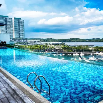 柔佛特立尼達套房酒店，Trademark Collection by 温德姆 鄰近Bangunan Dato' Jaafar Muhammad的酒店