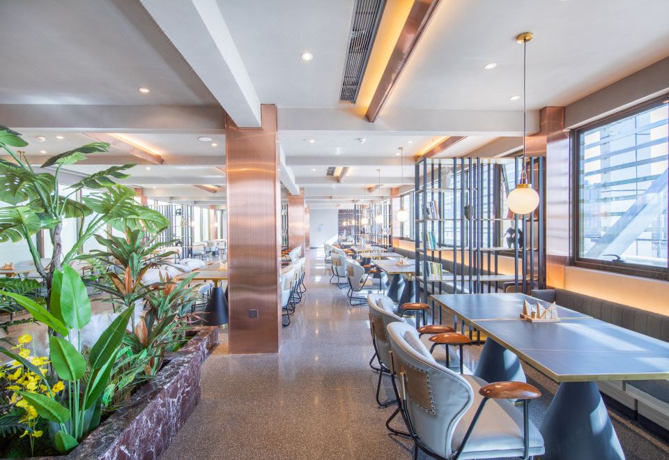 Atour S Hotel, Henglong Plaza, Binjiang Road, Tianjin의 편안한 휴식 공간