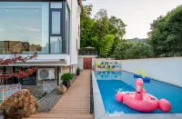 Yaoyu Yinjiang Retreat · Linzhu Healing Family Vacation Designer Homestay (OMG Heartbeat Paradise) - Kolam Infiniti