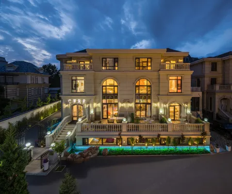 Dalian Tinghai Dream Villa (Jinshitan Discovery Kingdom) - balcon