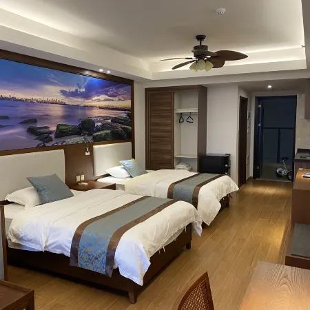 Hailing Island agile Gold Coast Xin'an sea view Apartment