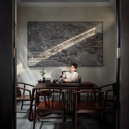 Yibaijian Designer Homestay in Nanxun.
