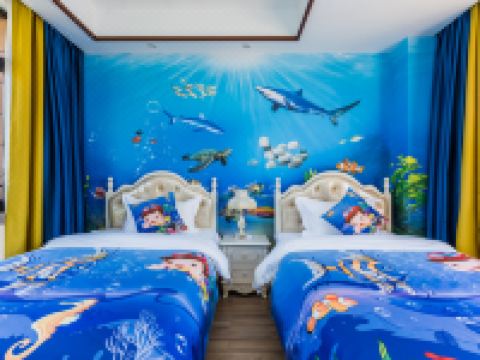 佛山寓见度假别墅 - 欧式3房4床泡池麻将别墅