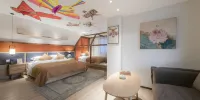 Jiuqu Guantang Homestay - Warmes Eltern-Kind-Zimmer