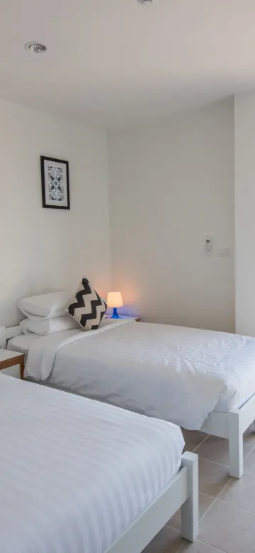 ห้องสุพีเรียร์เตียงแฝดพร้อมวิวสวน