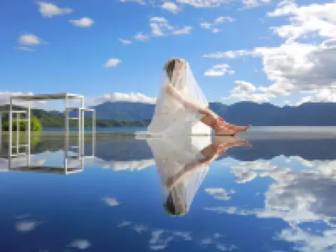 瀘沽湖雲漫·源奢天空之鏡湖景客棧 鹽源住宿飯店