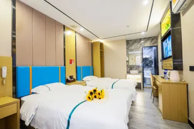 Yimi Hotel (Guangzhou Zhujiang New Town Weinan University) Hotel berhampiran Shaoyifu Tiyuguan-Xuesheng Culture Square