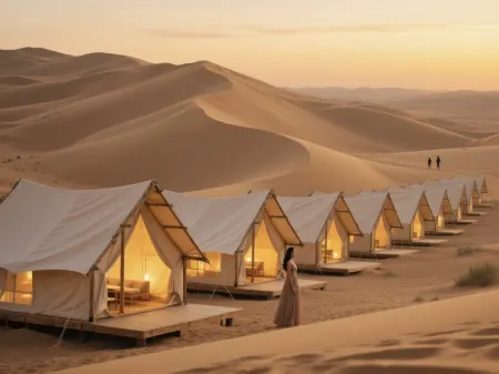 Dunhuang Mingsha Mountain Wilderness Luxury Residence