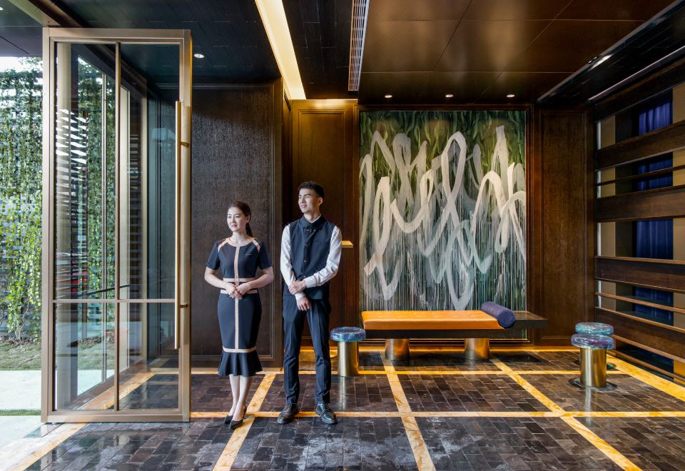 호텔 식사 공간 이미지