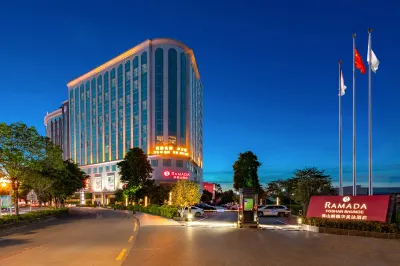 佛山順德華美達飯店（樂從傢俱城店） 大樂購廣場附近的飯店