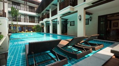 屋外プール ヴィアン ターペー リゾートの写真