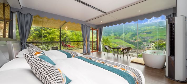 Longji Terrace Shengjing Mountain Villa (Zhuangjie Parking Lot Qianjie Tianti Shop) Hotels in Longsheng Various Nationalities Autonomous County