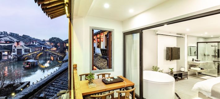 Xitang Muguang Qiyin Homestay Các khách sạn ở Gia Thiện