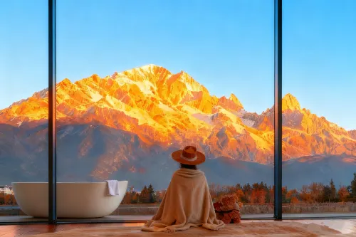 QingXiYingYu.Snow Mountain.Lake View.Garden.Scenic Retreat.Designer Villa - New