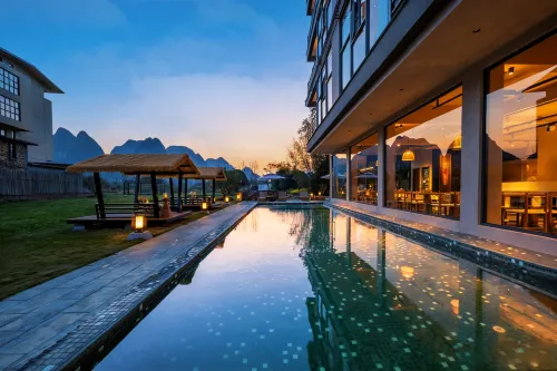 Yangshuo Hetianye Hotel (Ten-Mile Gallery Yulong River)