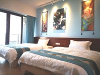 汕尾爱琴湾海景度假公寓 - 高级180度全海景双床房
