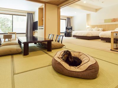 東館わんちゃんスイート 第一滝本館の写真