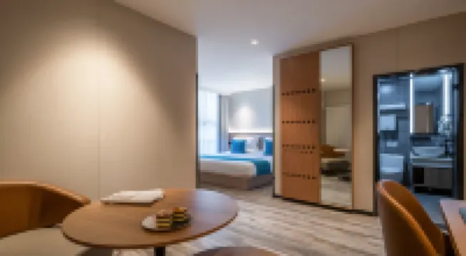 City Garden Hotel (North of Jingzhang Road, Wanda Plaza, Yanqing District, Beijing) Hotels near Yanqing Railway Station