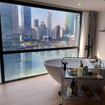 Wuhan Yunshanju Apartment (Qushuilou Subway Station) Отели рядом с достопримечательностью «Начальная Школа Авиадороги»