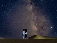 敦煌北极星国际沙漠露营基地 - 满天星三人帐篷房(公共卫浴)