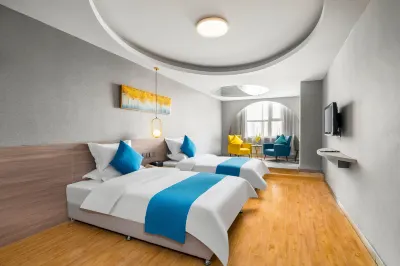 이푸 릴렉스 가든 호텔 (시안 교통대학교 시안닝로 지하철역 지점) 시안 기술대학교-진화캠퍼스 주변 호텔