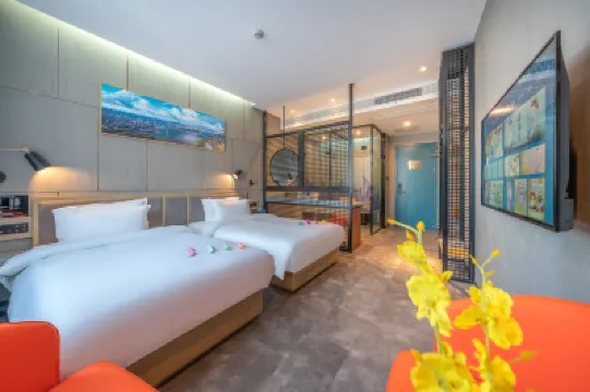 上海天下竜泉ホテル(前灘上南路地下鉄駅) 宝豊生活広場周辺のホテル