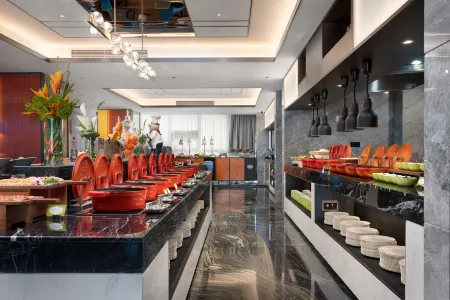 Tai'an Taishan Tianwaicun Hampton by Hilton Hotel Отели рядом с достопримечательностью «Mining Engineering Academy Resources and Environmental Engineering College»