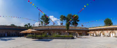 After 70 earth cave courtyard Hotels in Yichuan County