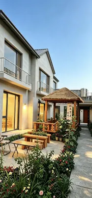 特克斯望舒·月光庭院民宿（八卦城店） - 浪漫/情侶